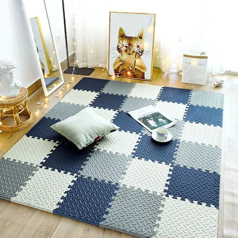 CushioPlay Babymat met Schokabsorberende Vulling en Flexibele Indeling voor Veilig Spelen 1