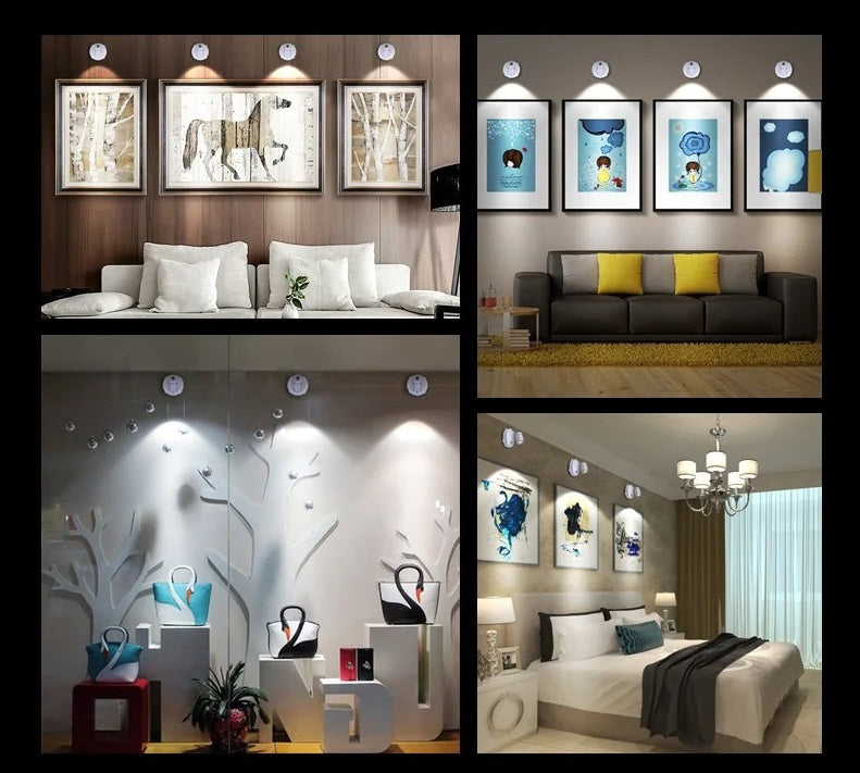 Draadloze Spotlight met Dimbare Verlichting en Afstandsbediening voor Sfeervolle Verlichting 6