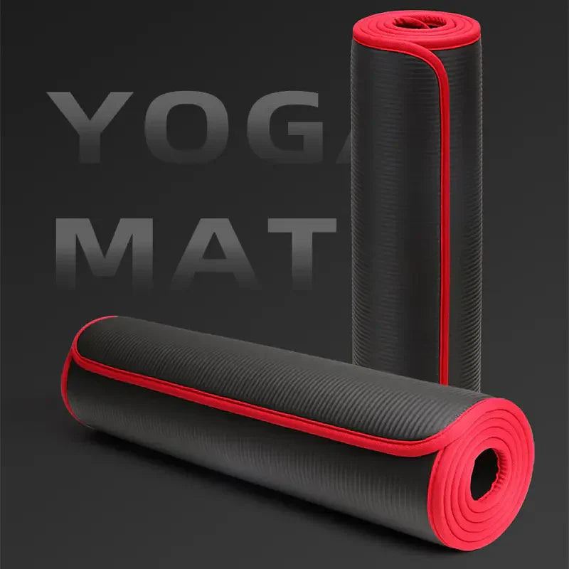 Extra Dikke Yogamat met Antislip Grip en Comfortabele Demping voor Yoga en Pilates 2