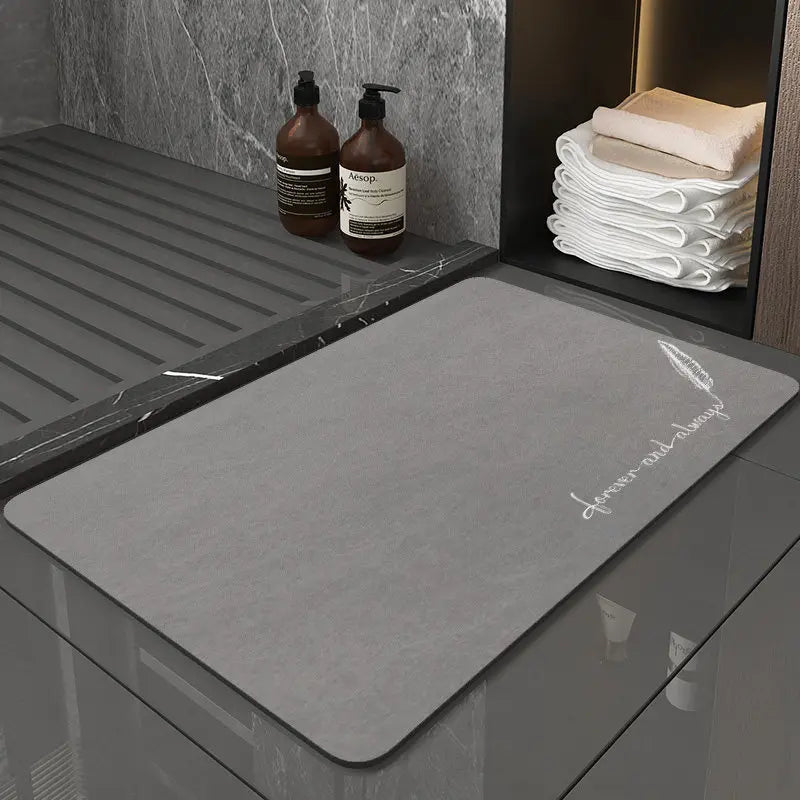 Klassieke Antislip Badmat met Sneldrogende Eigenschappen en Hoog Absorptievermogen 1
