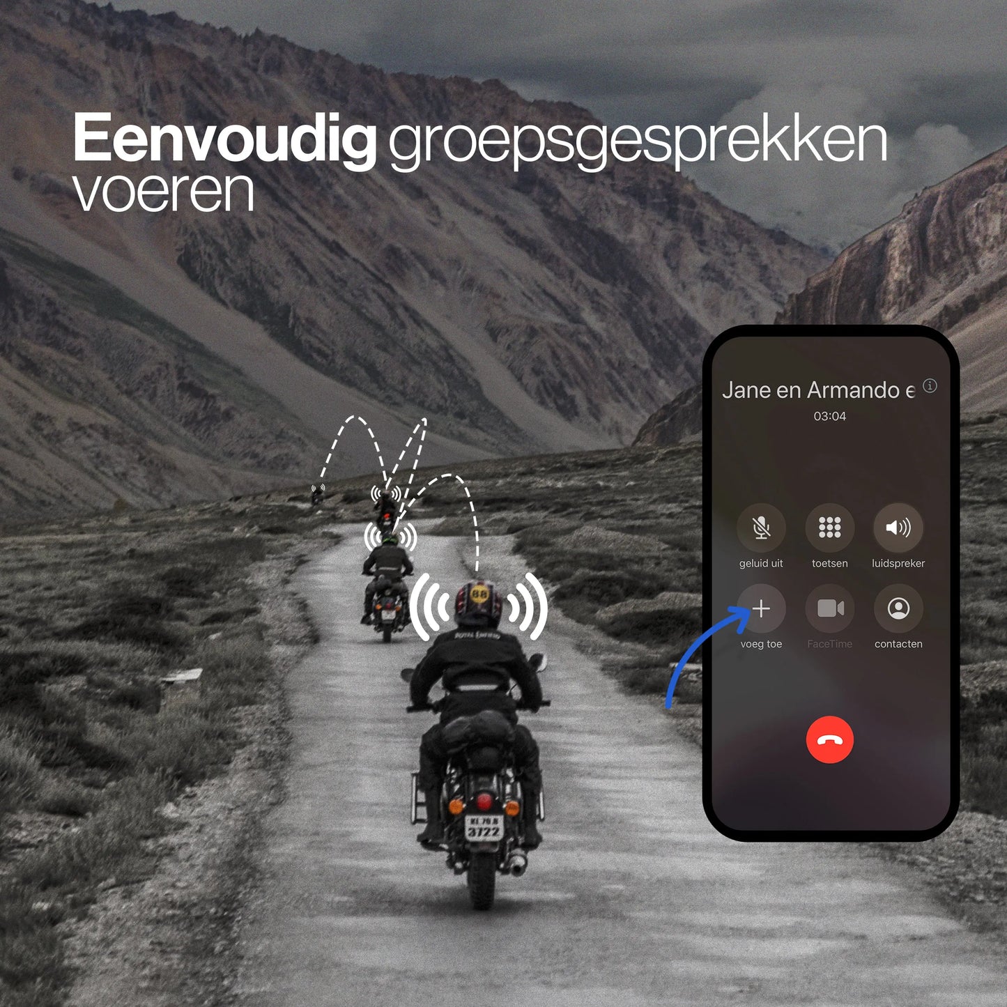 Bonuze L1 Pro Motorhelm Headset - Bonuze