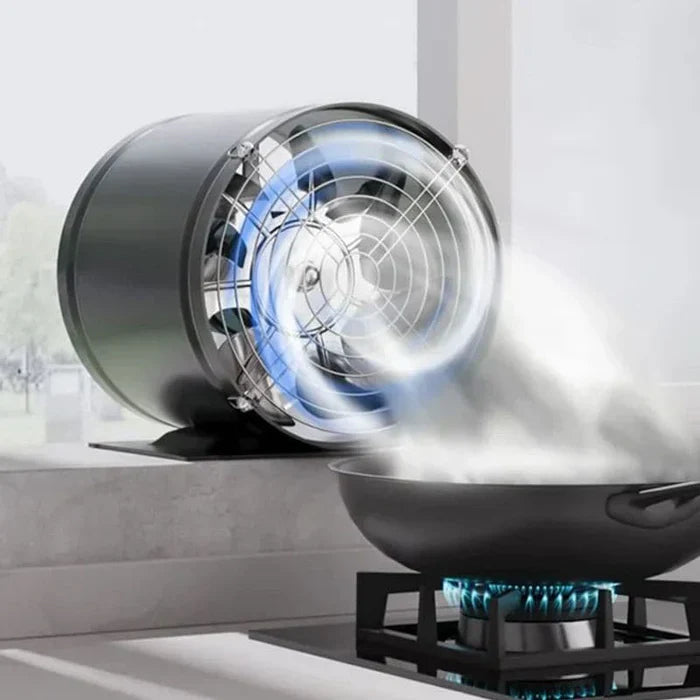 Afzuigventilator met Koperen Motor en Zeven Ventilatorbladen voor Keuken en Badkamer