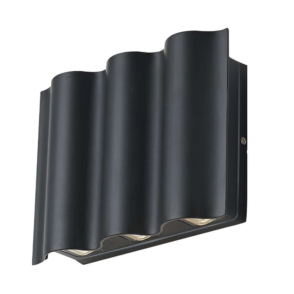 Buitenlamp Modern met Up Down LED en Golfvorm voor Gevel en Balkon