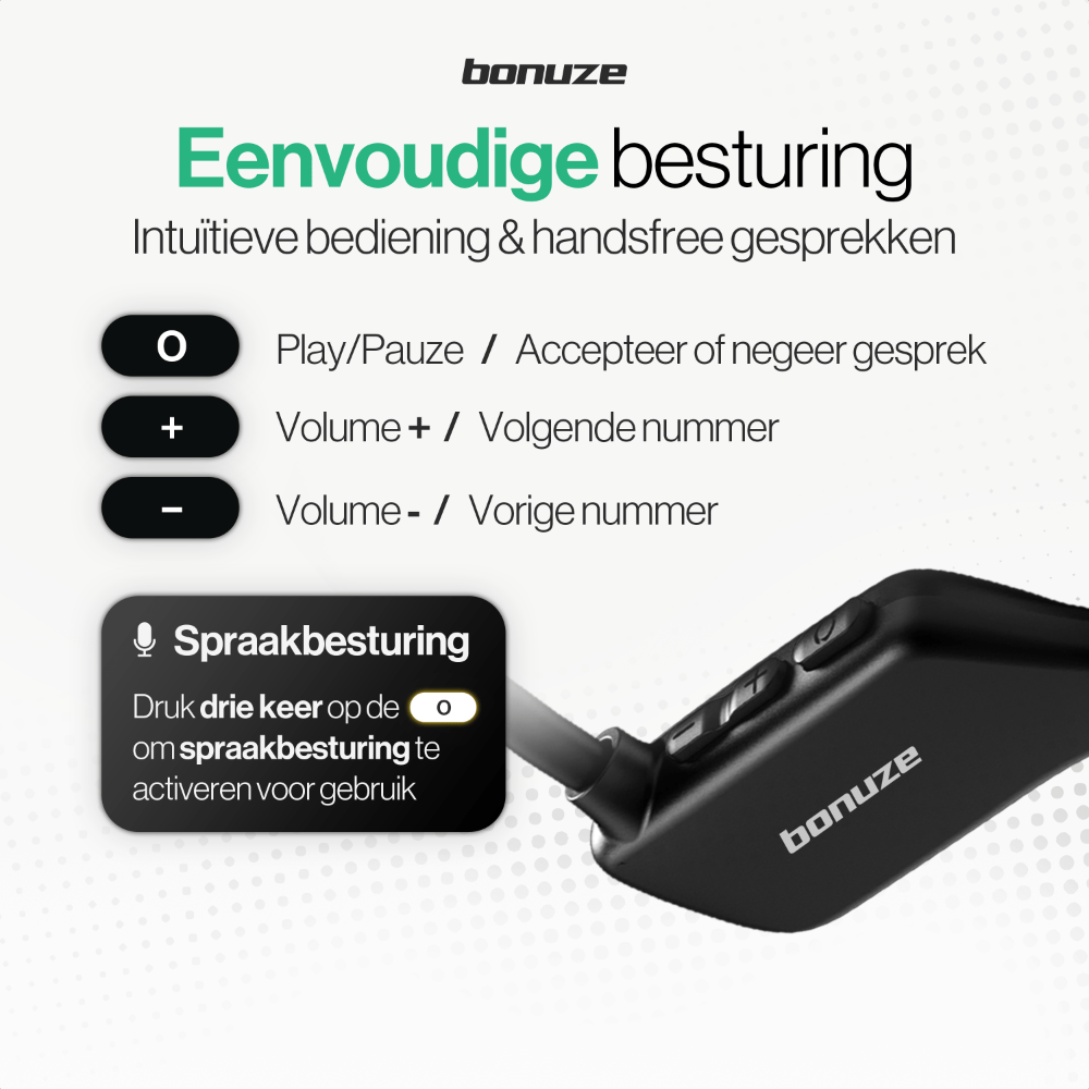 Bone Conduction Headphone: Bonuze Essential