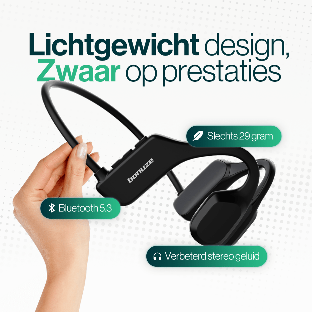 Bone Conduction Headphone: Bonuze Essential