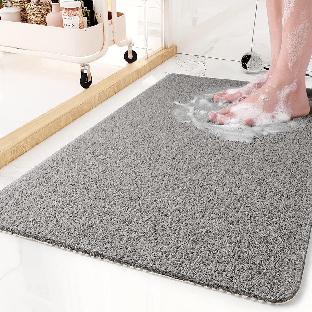 Douchemat Antislip met Ingebouwd Drainsysteem voor Douche en Bad