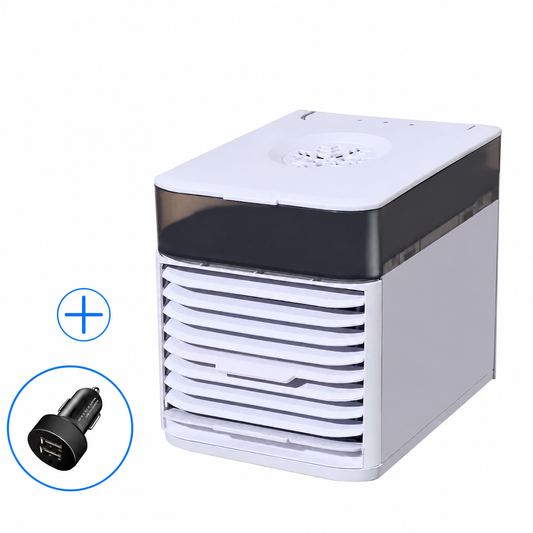 Draagbare Mini Aircooler voor Auto en Thuis met USB Aansluiting