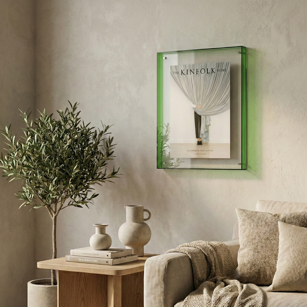 Fotolijst met Gekleurde Acryl Rand voor Foto's en Posters