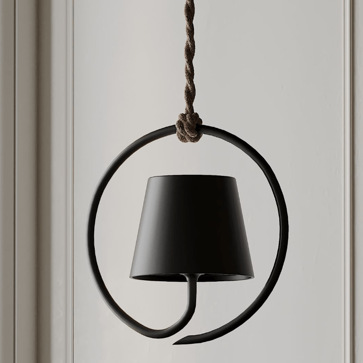 Hanglamp Bohemian met Touwophanging en Touch Dimmer voor Binnen en Buiten