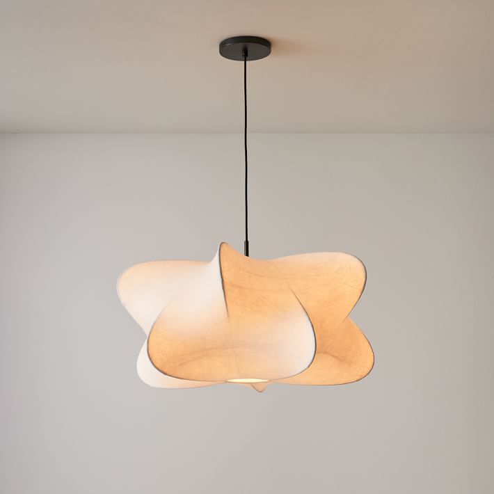 Hanglamp Bohemian met Wolkvormige Kap en Verstelbare Kabel