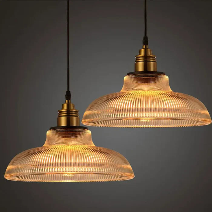 Hanglamp Glazen Kap Modern met Lichteffect voor Eetkamer en Woonkamer