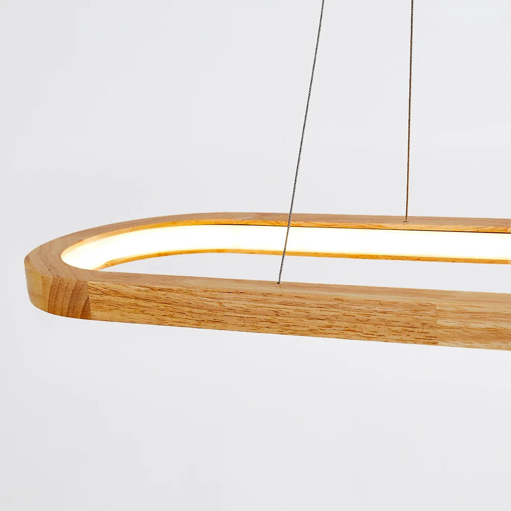 Hanglamp Scandinavisch Ovaal met Geïntegreerde LED en Drieweg Kleurwissel
