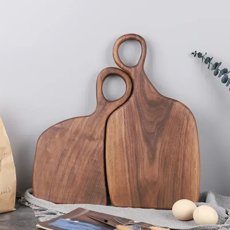 Houten Snijplank met Ringgreep voor Snijden en Serveren