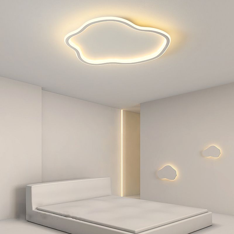 Plafondlamp Minimalist met Wolkvorm en Geïntegreerde LED