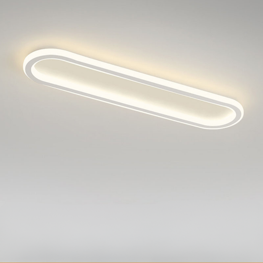 Plafondlamp Minimalistisch LED met Ovale Vorm en Ultra Dun Design