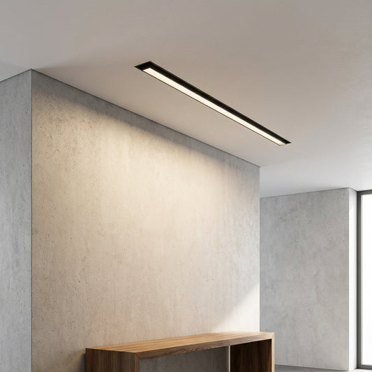 Plafondlamp Minimalistisch Lineair LED met Instelbare Lichtkleur en Dubbele Montagemogelijkheid
