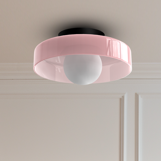 Plafondlamp Wandlamp Modern Minimalistisch met Glazen Bol en Ronde Kap