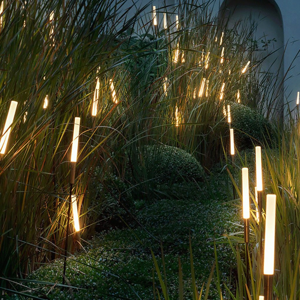 Solar Tuinlamp Riet LED Prikspot voor Gazon en Pad