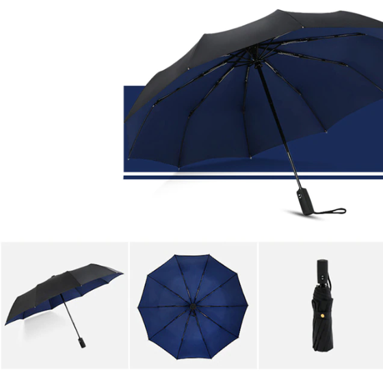 Stormparaplu Windbestendig Automatisch Opvouwbaar Sterk Frame