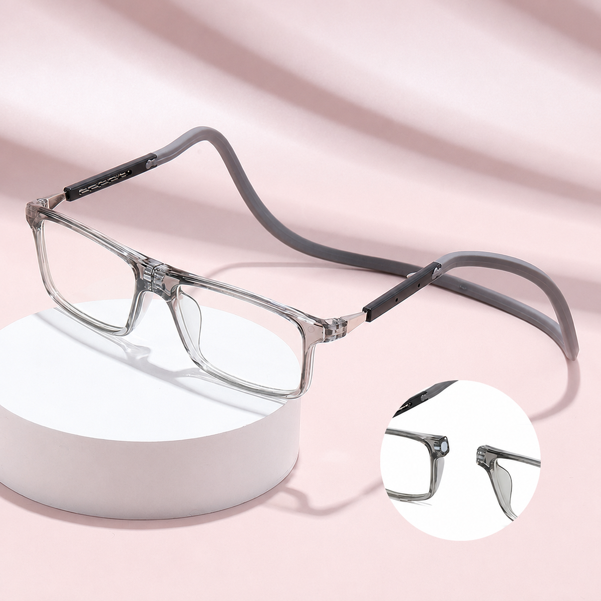 Unisex Leesbril Magnetisch met Nekkoord Anti Blauwlicht