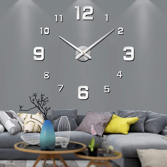 Wandklok Groot Modern Decoratief Artistiek Design Quartz Uurwerk
