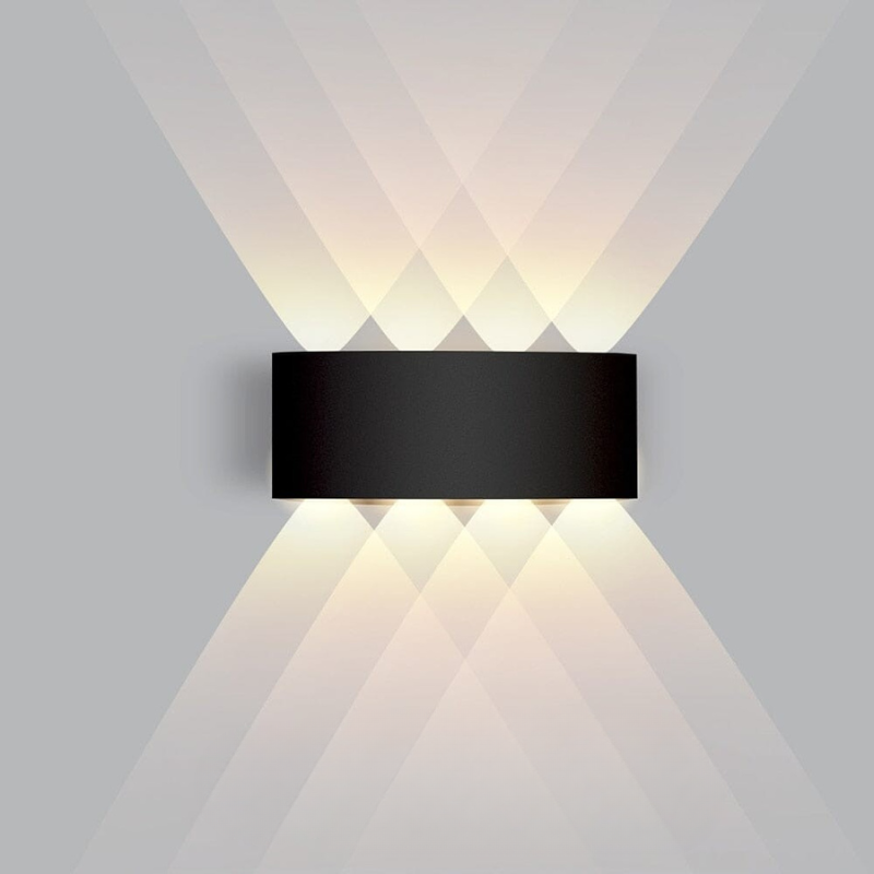 Wandlamp Buiten Modern LED met Up en Down Verlichting