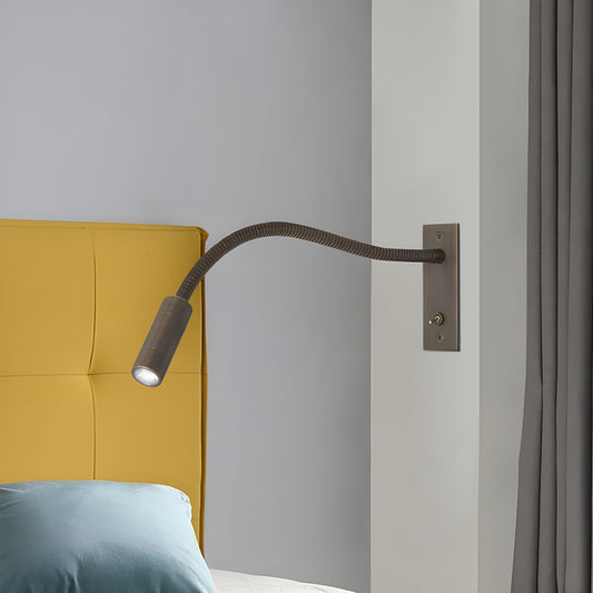 Wandlamp Leeslamp met Flexibele Gooseneck Arm en Geïntegreerde LED