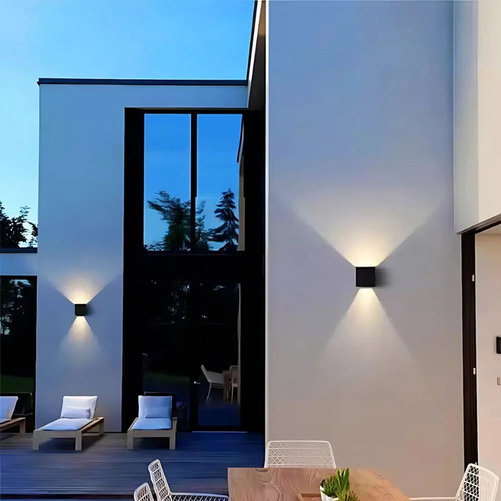 Wandlamp Minimalistisch Kubus met Verstelbare Lichthoek voor Binnen en Buiten