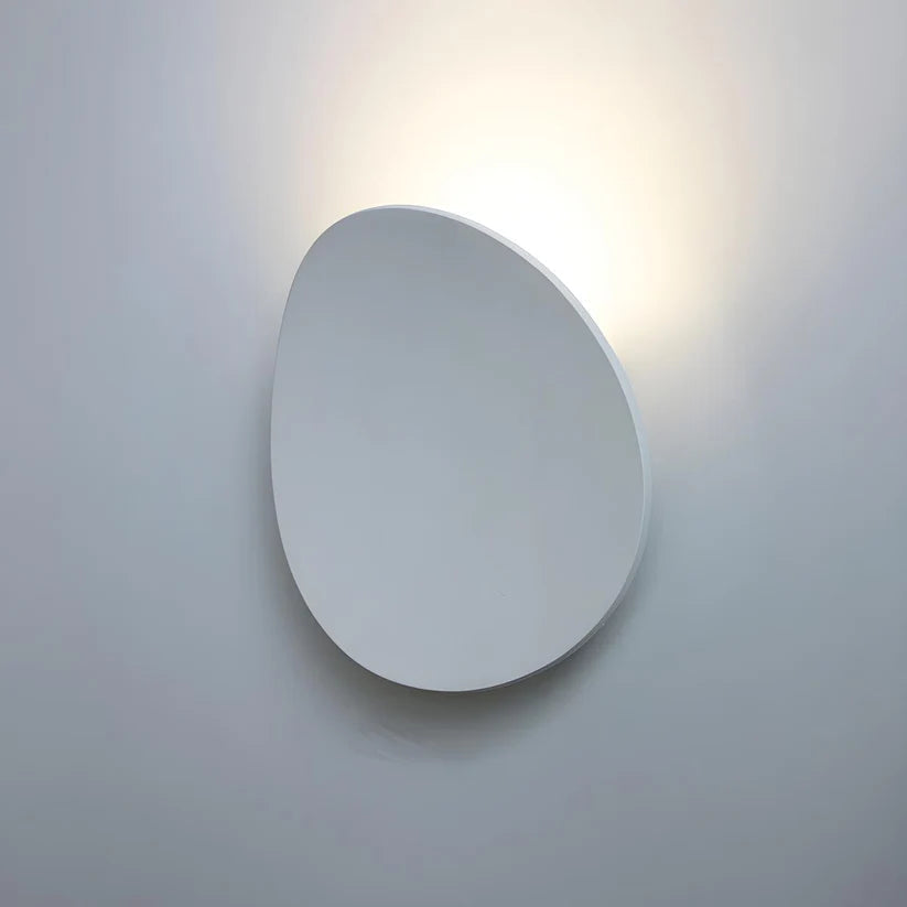 Wandlamp Minimalistisch met Ovale Schijf en Indirecte LED Verlichting