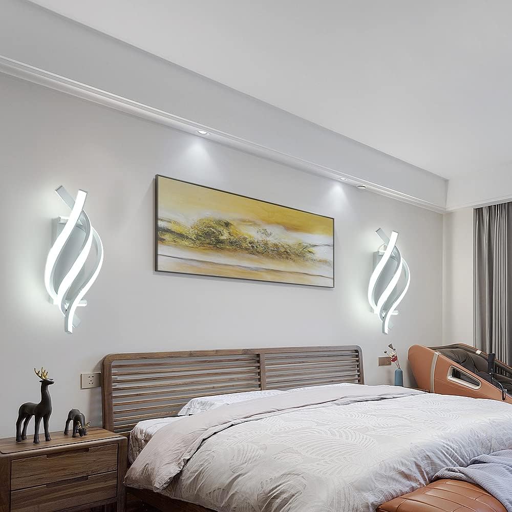 Wandlamp Modern LED met Spiraalvorm en Geïntegreerde LED