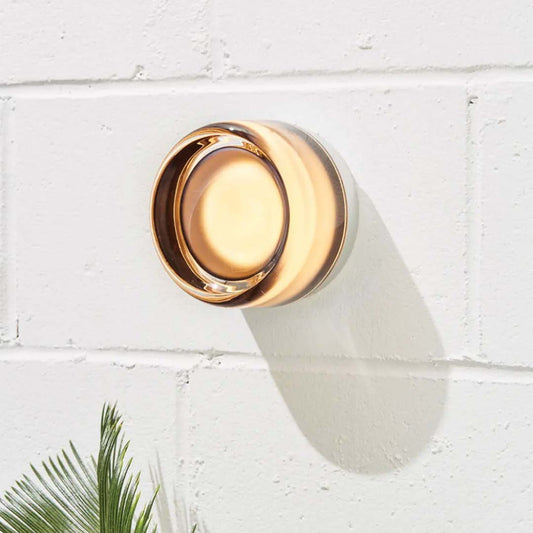Wandlamp Plafondlamp Minimalist met Ronde Glazen Kap