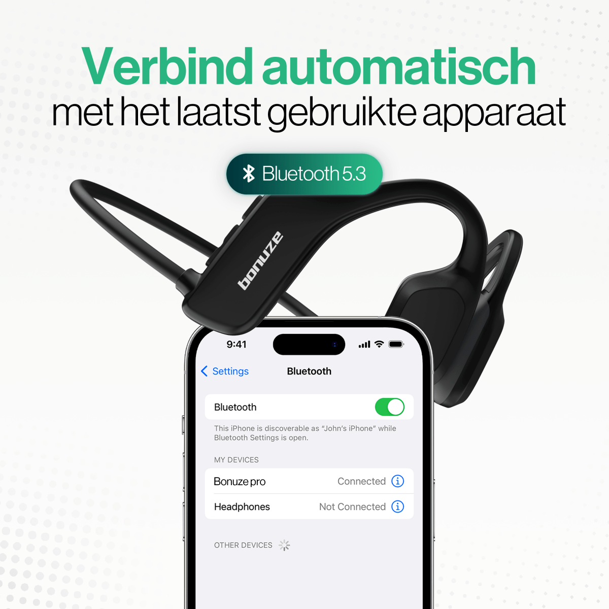 Bone Conduction Headphone