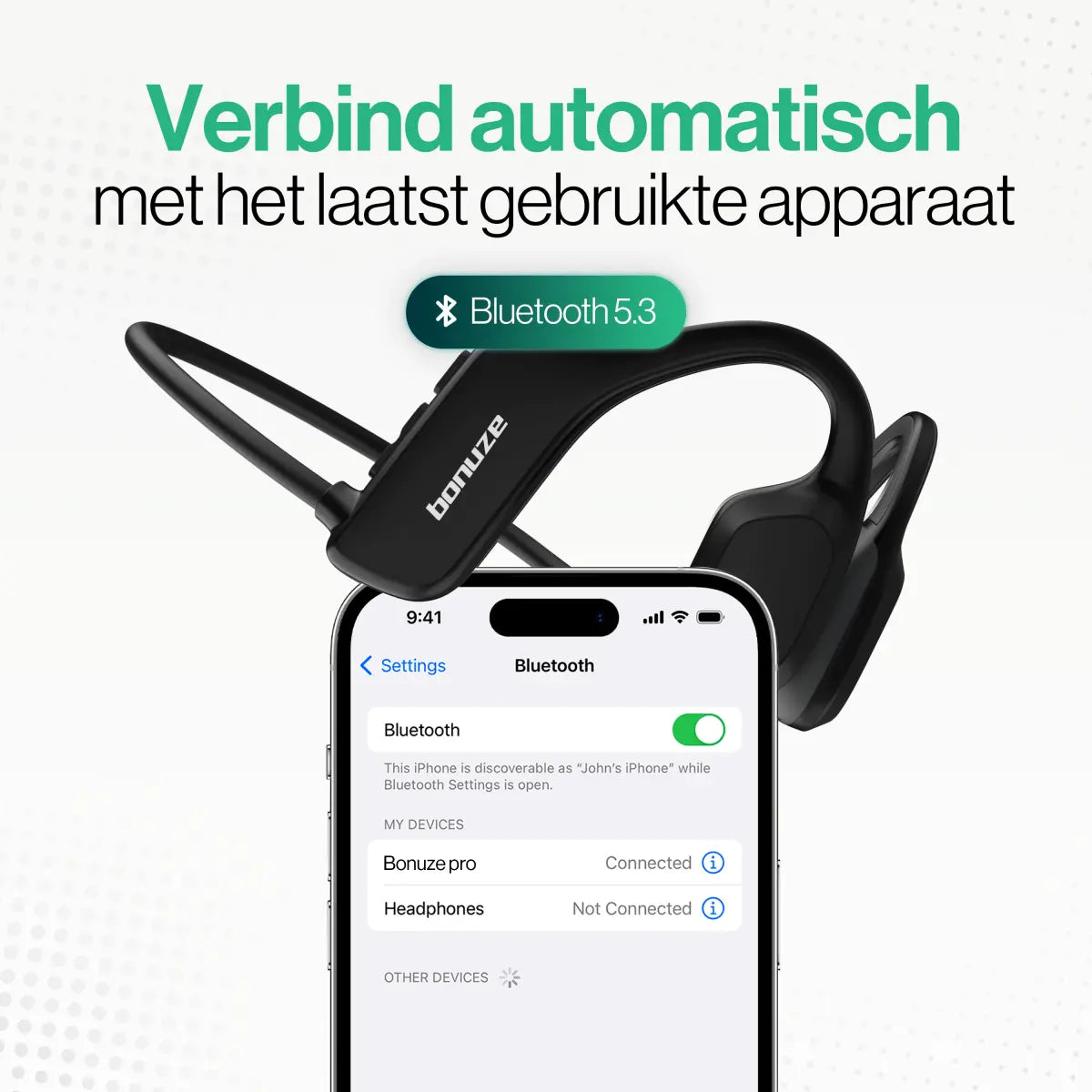 Bone Conduction Headphone