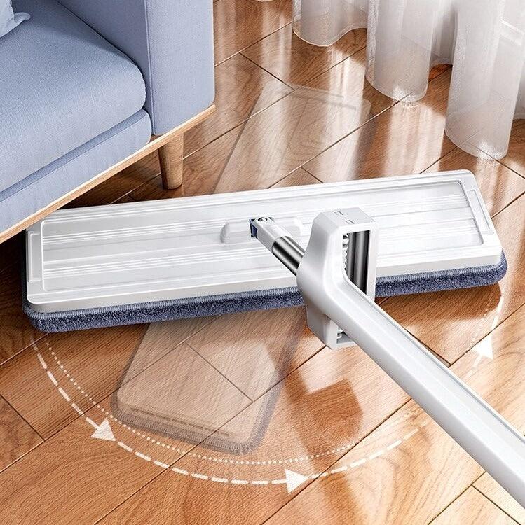 360° Roterende Mop met Verstelbare Steel en Ergonomisch Ontwerp voor Efficiënte Vloerreiniging 1