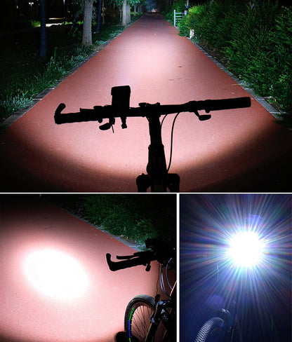 4-in-1 Fietsaccessoire met Telefoonhouder, Powerbank en LED Verlichting 2