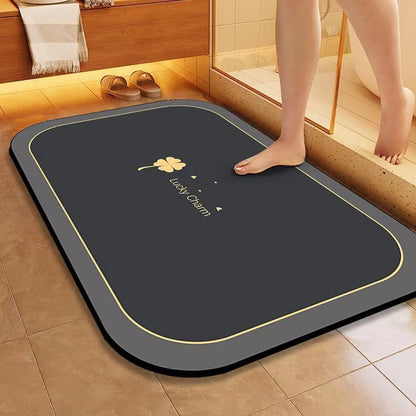 Antislip Badmat met Snelle Vochtopname en Effen Patroon voor Badkamer 3
