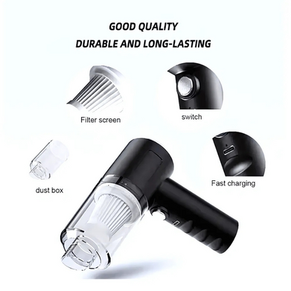 Draadloze Auto Stofzuiger met Krachtige Zuigkracht en Compact Ontwerp 5