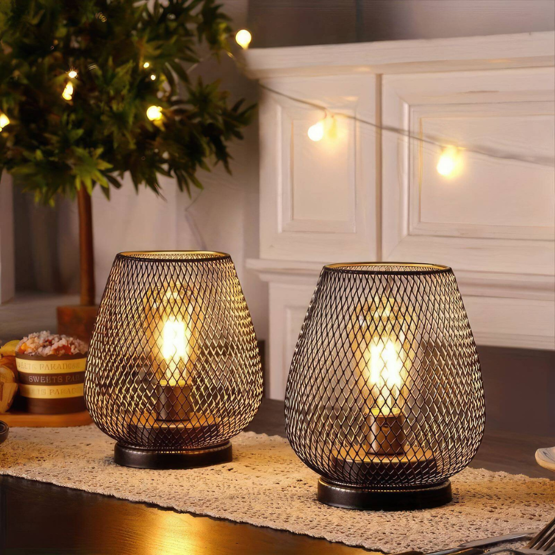 Draadloze LED Lantaarn Buiten met Instelbare Helderheid en Luxe Afwerking 0