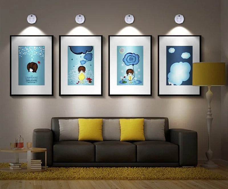 Draadloze Spotlight met Dimbare Verlichting en Afstandsbediening voor Sfeervolle Verlichting 4