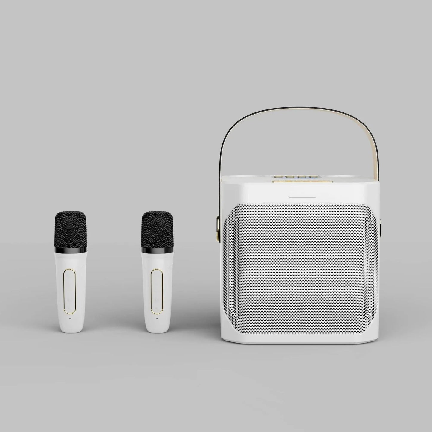 Draagbare Karaoke Luidspreker met 360° Stereo Surround en Dubbele Microfoon 3