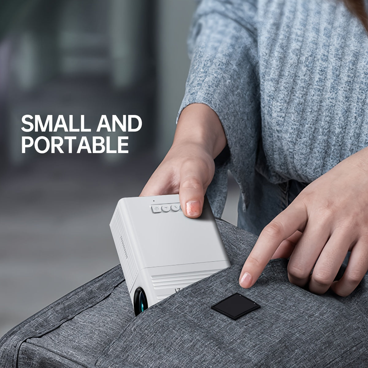 Draagbare Mini Projector met 3000 Lumen Helderheid en Compact Ontwerp 4