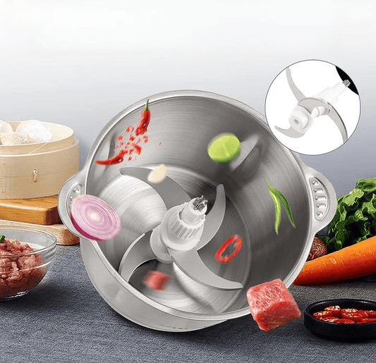 Elektrische Keukenmolen met Instelbare Maalgraad en Duurzaam RVS Ontwerp 1