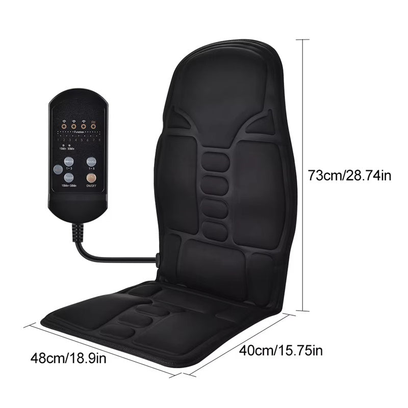 Elektrische Massagepad met Warmte en 8 Massagemodi voor Thuis en Auto 7
