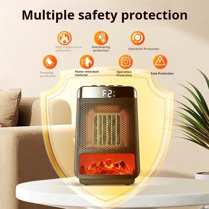 Energiezuinige Elektrische Kachel voor Woonkamer met Snelle Verwarming en Veiligheidsfuncties 4