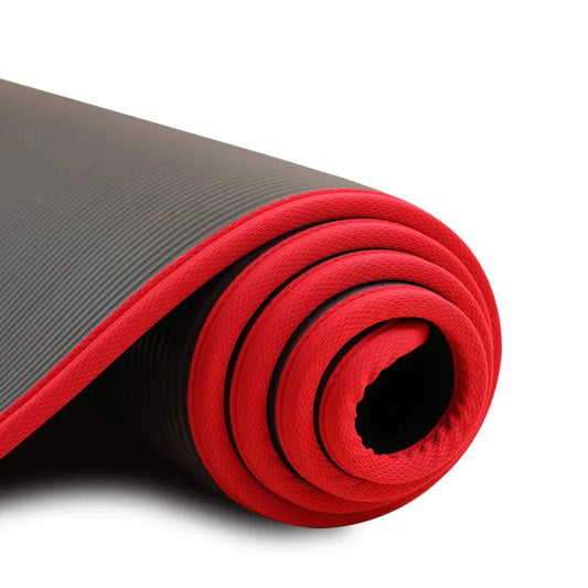 Extra Dikke Yogamat met Antislip Grip en Comfortabele Demping voor Yoga en Pilates 0