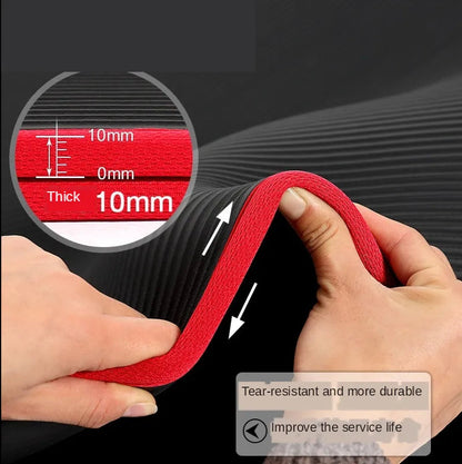 Extra Dikke Yogamat met Antislip Grip en Comfortabele Demping voor Yoga en Pilates 3