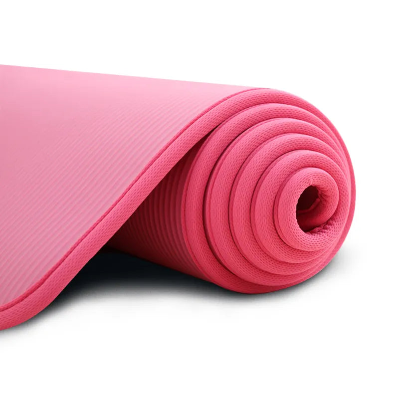 Extra Dikke Yogamat met Antislip Grip en Comfortabele Demping voor Yoga en Pilates 6