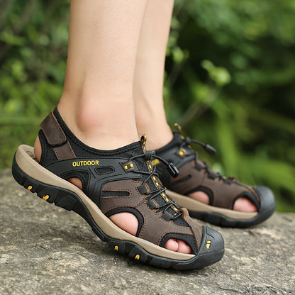 Heren Bergsandalen met Ademend Ontwerp en Stevige Zool 6