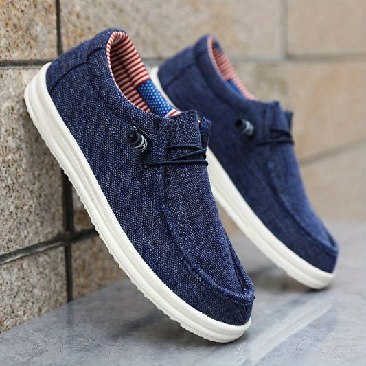 Heren Schoenen Slip-On met Lichtgewicht Canvas en Comfortabel Ontwerp 0