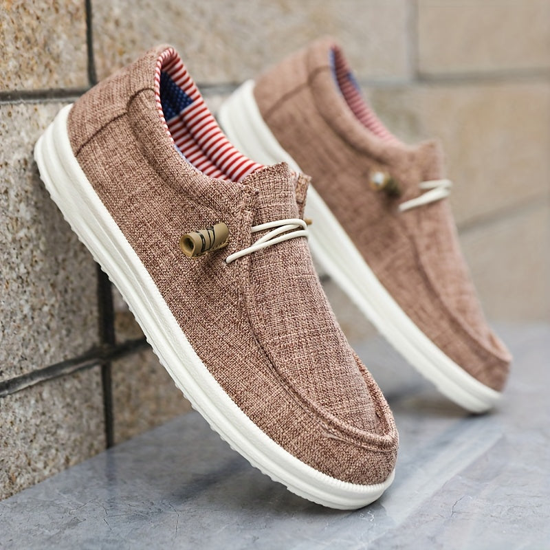 Heren Schoenen Slip-On met Lichtgewicht Canvas en Comfortabel Ontwerp 2